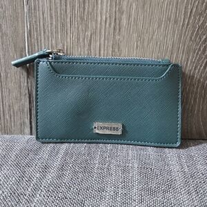 Express Teal Card Wallet